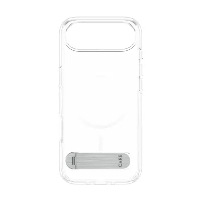 CARE - Puzdro Kickstand pre iPhone 17 Air, transparentná