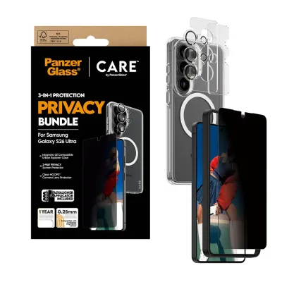 PanzerGlass - Bundle Privacy 3v1 pre Samsung Galaxy S26 Ultra
