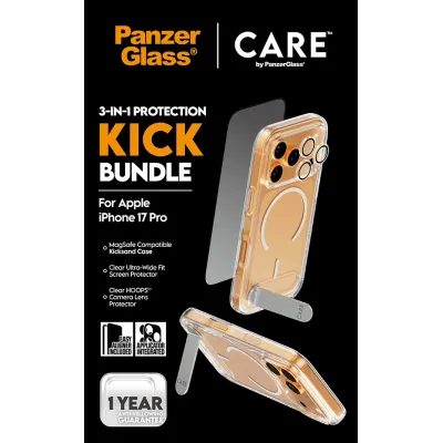 PanzerGlass - Bundle 3v1 Kick pre iPhone 17 Pro