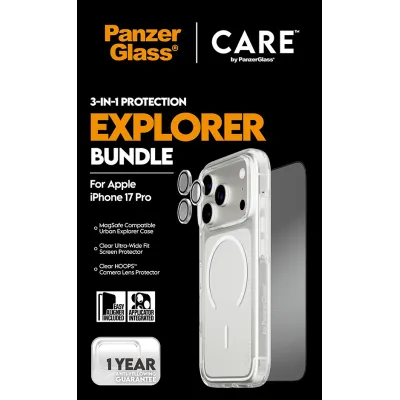 PanzerGlass - Bundle 3v1 Explorer pre iPhone 17 Pro