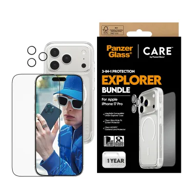 PanzerGlass - Bundle 3v1 Explorer pre iPhone 17 Pro
