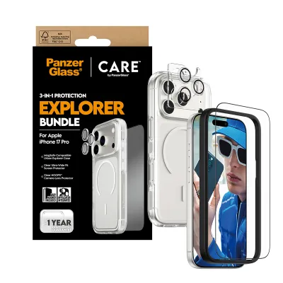 PanzerGlass - Bundle 3v1 Explorer pre iPhone 17 Pro