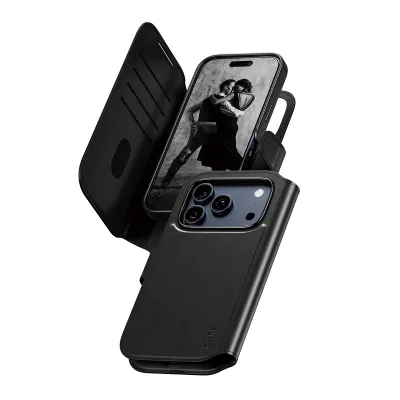 CARE - Puzdro Wallet Tango Two-In-One s MagSafe pre iPhone 17 Pro, čierna