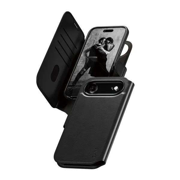CARE - Puzdro Wallet Tango Two-In-One s MagSafe pre iPhone 17 Air, čierna