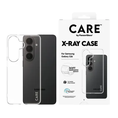 CARE - Puzdro X-Ray pre Samsung Galaxy S26, transparentná