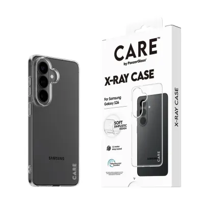 CARE - Puzdro X-Ray pre Samsung Galaxy S26, transparentná