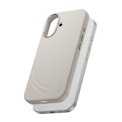 CARE - Puzdro FLOW s MagSafe pre iPhone 17, vanilla