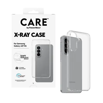 CARE - Puzdro X-Ray pre Samsung Galaxy A57, transparentná
