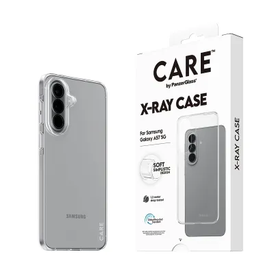 CARE - Puzdro X-Ray pre Samsung Galaxy A57, transparentná