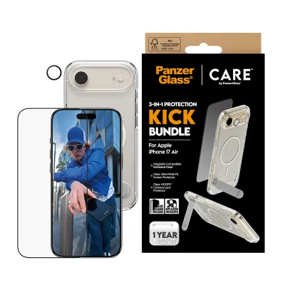 PanzerGlass - Bundle 3v1 Kick pre iPhone 17 Air