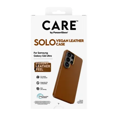 CARE - Puzdro Solo pre Samsung Galaxy S26 Ultra, hnedá