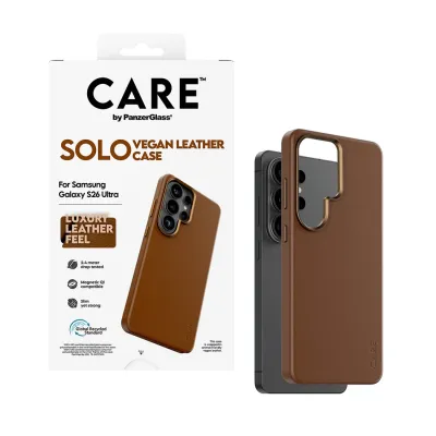 CARE - Puzdro Solo pre Samsung Galaxy S26 Ultra, hnedá