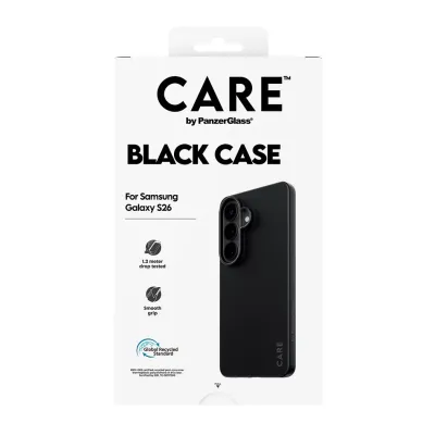 CARE - Puzdro TPU pre Samsung Galaxy S26, čierna