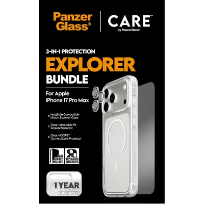 PanzerGlass - Bundle 3v1 Explorer pre iPhone 17 Pro Max