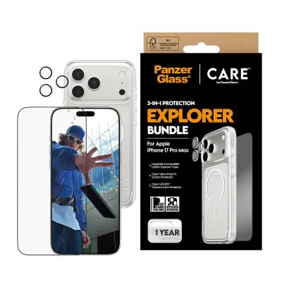 PanzerGlass - Bundle 3v1 Explorer pre iPhone 17 Pro Max