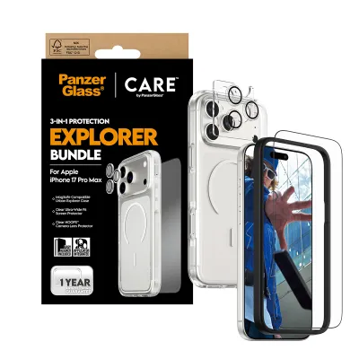 PanzerGlass - Bundle 3v1 Explorer pre iPhone 17 Pro Max