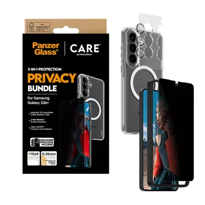 PanzerGlass - Bundle Privacy 3v1 pre Samsung Galaxy S26+