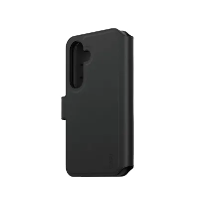 CARE - Puzdro Wallet Tango Two-In-One s QI pre Samsung Galaxy S25, čierna