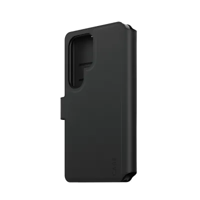 CARE - Puzdro Wallet Tango Two-In-One s QI pre Samsung Galaxy S25 Ultra, čierna