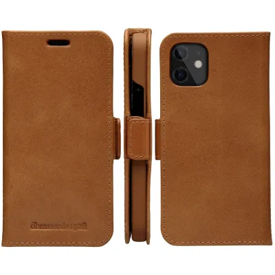 dbramante1928 - Puzdro Copenhagen Slim pre iPhone 12 mini, tan