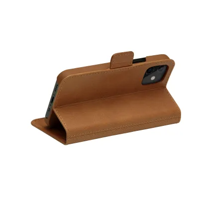 dbramante1928 - Puzdro Copenhagen Slim pre iPhone 12 mini, tan