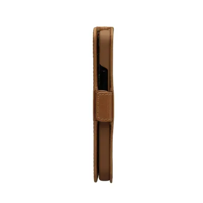 dbramante1928 - Puzdro Copenhagen Slim pre iPhone 12 mini, tan