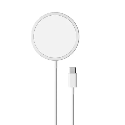 PURO - Magnetická bezdrôtová nabíjačka MagSafe, 15 W, ružová