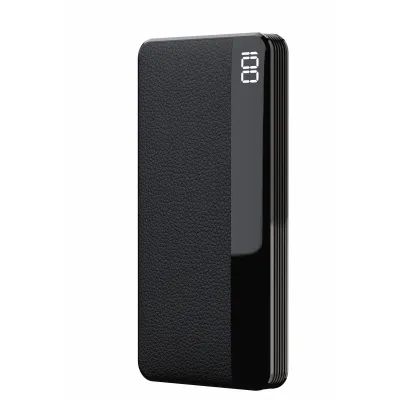 Dexim - PowerBank 10000 mAh, Fast Charge, LED displej, J59L, USB-C/2x USB-A, čierna