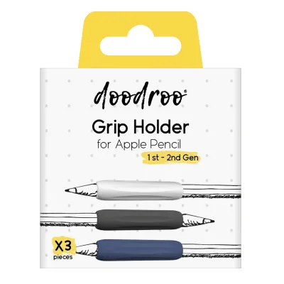 doodroo - Držak pre Apple Pencil 1st - 2nd Gen, 3 kusy
