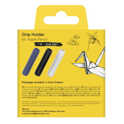 doodroo - Držak pre Apple Pencil 1st - 2nd Gen, 3 kusy