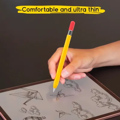 doodroo - Obal pre Apple Pencil s USB-C, žltá