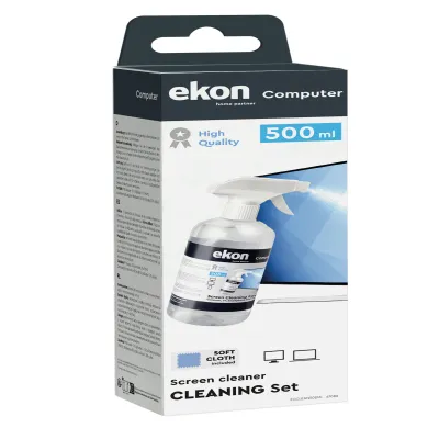 Ekon - Súprava na čistenie obrazovky, 500 ml