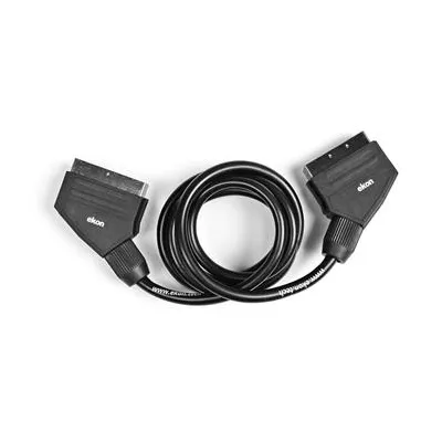 Ekon - Kábel scart 21 pin, dĺžka 1.5 m, čierna
