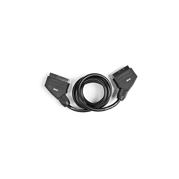Ekon - Kábel scart 21 pin, dĺžka 1.5 m, čierna
