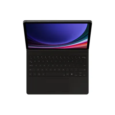 Samsung - Ochranné puzdro s klávesnicou a touchpadom pre Samsung Galaxy Tab S9/S9/S10 FE/S 10 Lite, čierna