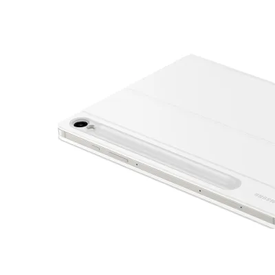 Samsung - Ochranné puzdro s klávesnicou a touchpadom pre Samsung Galaxy Tab S9/S9/S10 FE/S 10 Lite, biela