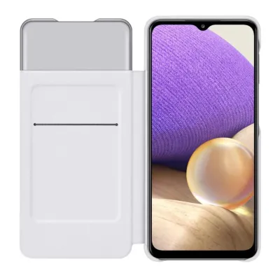 Samsung - Puzdro knižkové Smart View pre Samsung Galaxy A32 (5G), biela