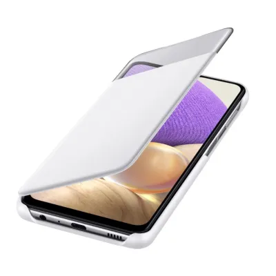 Samsung - Puzdro knižkové Smart View pre Samsung Galaxy A32 (5G), biela