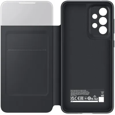 Samsung - poškodené balenie, Puzdro knižkové S View pre Samsung Galaxy A33 5G, čierna