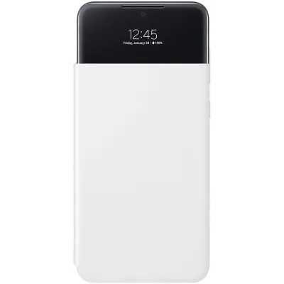 Samsung - poškodené balenie, Puzdro knižkové S View pre Samsung Galaxy A33 5G, biela