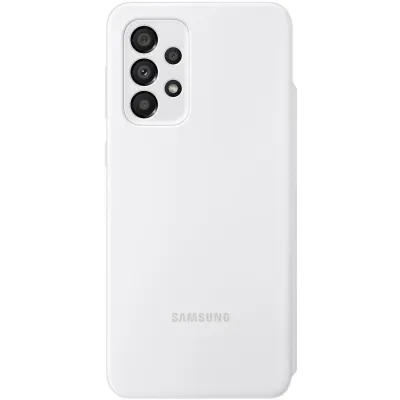 Samsung - poškodené balenie, Puzdro knižkové S View pre Samsung Galaxy A33 5G, biela