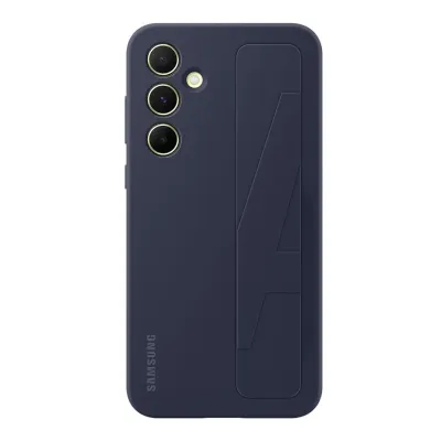 Samsung - poškodené balenie, Puzdro Silicone Grip pre Samsung Galaxy A55, čierna