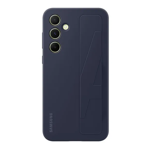 Samsung - poškodené balenie, Puzdro Silicone Grip pre Samsung Galaxy A55, čierna