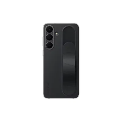 Samsung - Puzdro Standing Grip s pútkom pre Samsung Galaxy S25 FE, čierna