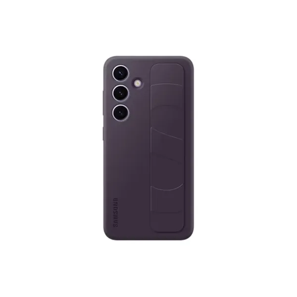 Samsung - poškodené balenie, Puzdro Standing Grip s pútkom pre Samsung Galaxy S24, dark violet