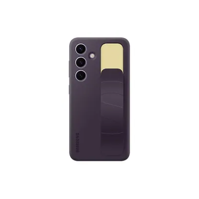 Samsung - poškodené balenie, Puzdro Standing Grip s pútkom pre Samsung Galaxy S24, dark violet