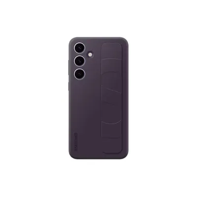Samsung - poškodené balenie, Puzdro Standing Grip s pútkom pre Samsung Galaxy S24+, dark violet