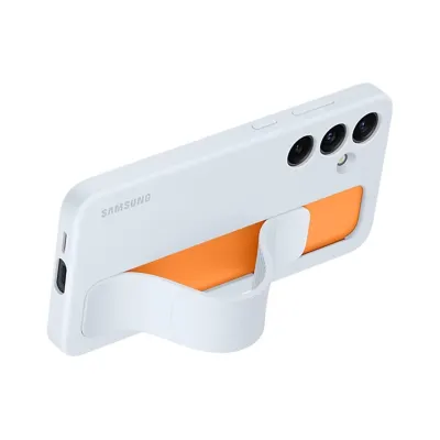 Samsung - Puzdro Standing Grip s pútkom pre Samsung Galaxy S24+, light blue