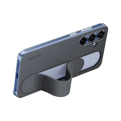 Samsung - Puzdro Standing Grip s pútkom pre Samsung Galaxy S25+, čierna