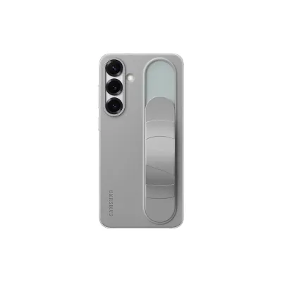 Samsung - Puzdro Standing Grip s pútkom pre Samsung Galaxy S25+, šedá
